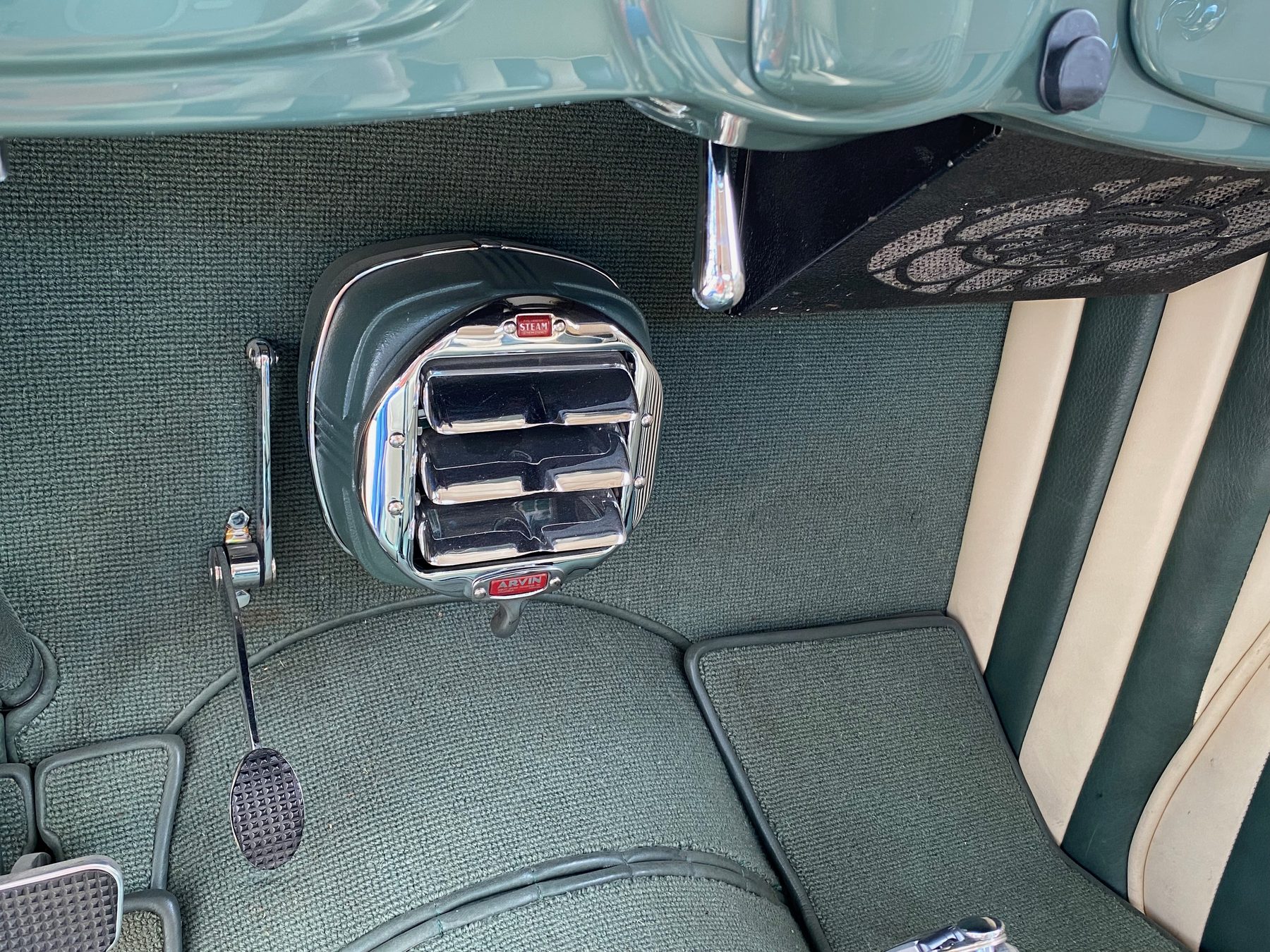 Arvin under-dash heater